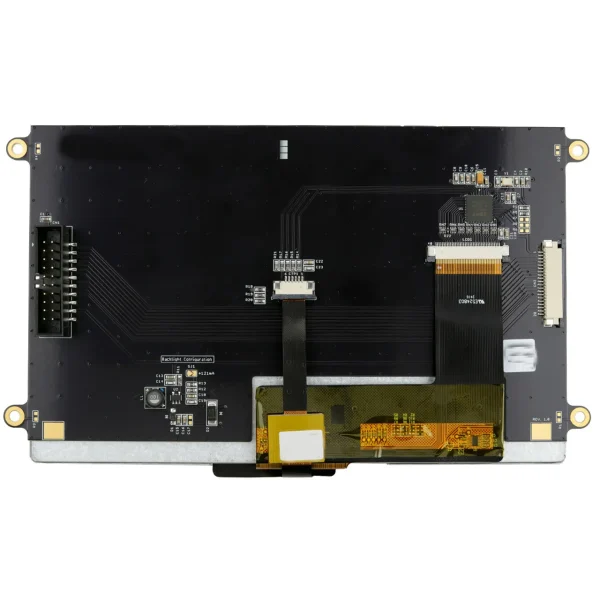 Lcd Module Backside 7.0 inch IPS EVE TFT LCD Module with Capacitive Touchscreen - wesvision